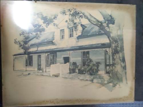 Set of 5 Ted Hoefsloot Painting Prints (please see description and all photos)