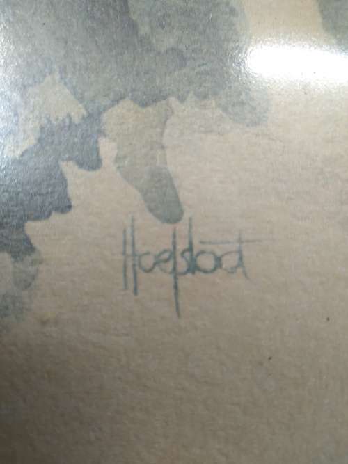 Set of 5 Ted Hoefsloot Painting Prints (please see description and all photos)