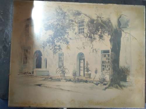 Set of 5 Ted Hoefsloot Painting Prints (please see description and all photos)