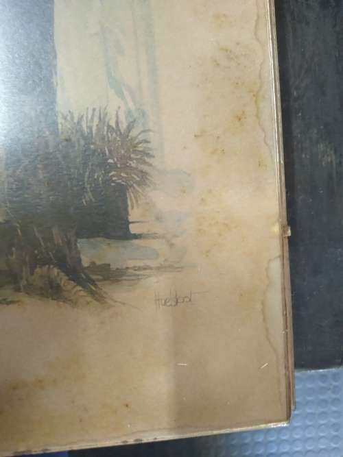 Set of 5 Ted Hoefsloot Painting Prints (please see description and all photos)