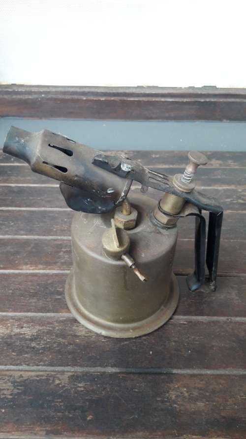 Vintage Liberty Kerosene Brass Blow Torch (QC1094)