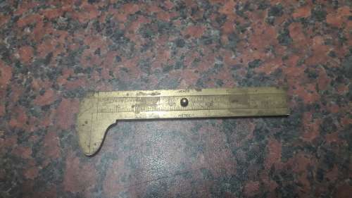 Vintage Heinemeyer Brass measuring vernier