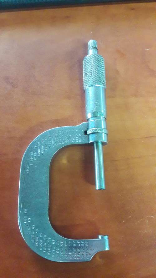 Vintage Starrett No2-C Micrometer
