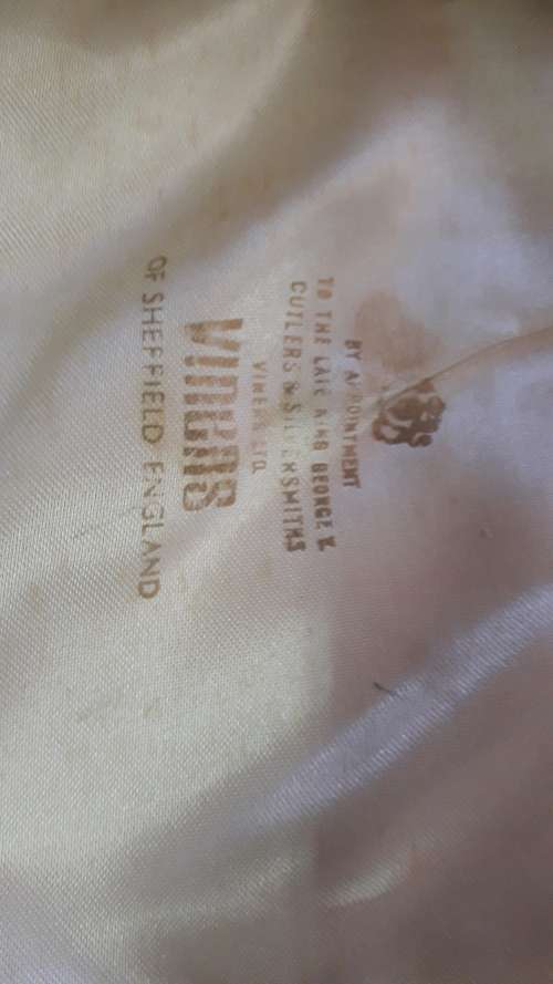 Viners of Sheffield England 6 Teaspoon set