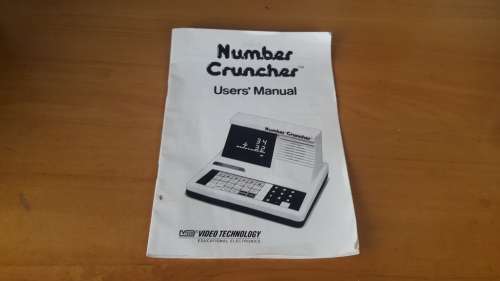 Vintage Vtech Number Cruncher