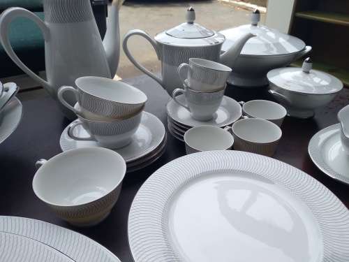 1960s Vintage Sango Ambassador Fine China Dinnerware - 47 items
