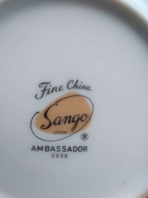 1960s Vintage Sango Ambassador Fine China Dinnerware - 47 items