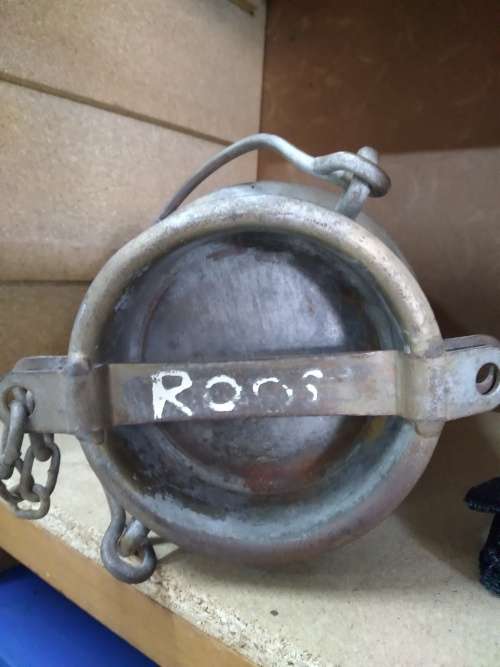 Vintage Milk Can - marked Roos - 29cm
