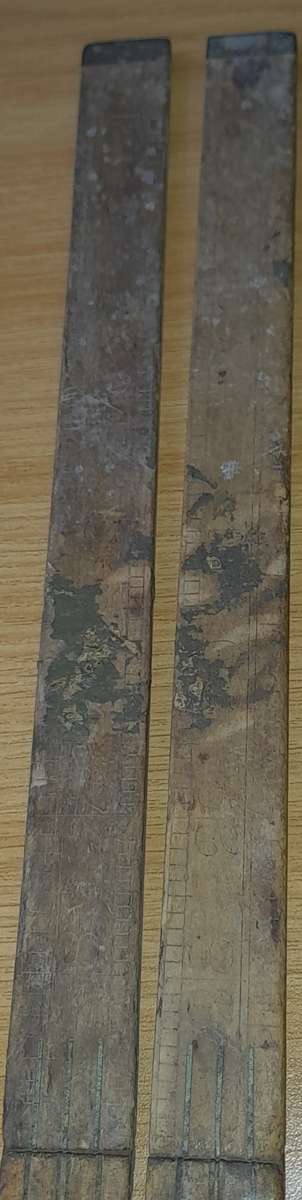 Vintage Folding Ruler