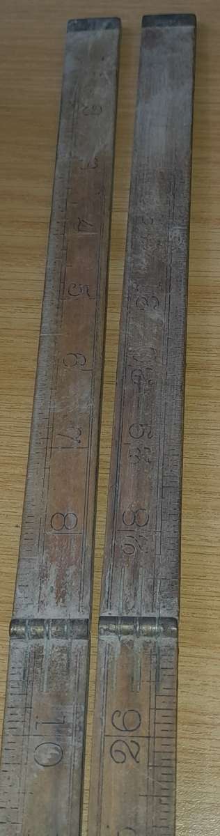 Vintage Folding Ruler