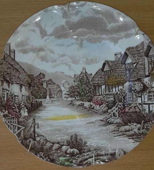 Johnson Bro`s Olde English Countryside Porcelian Plates