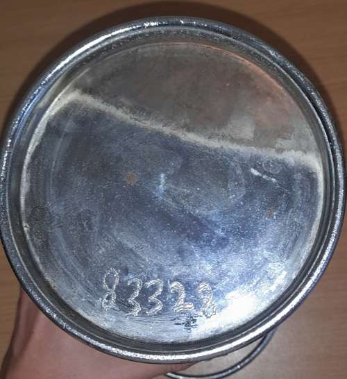 Vintage TS 1/2 Gallon Milk Can - 25cm