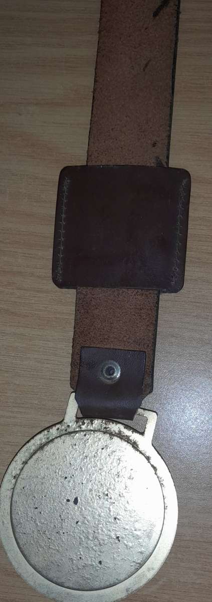 Leather Strap Calendar And Thermometer-Wall Hanging Calendar W/Slider