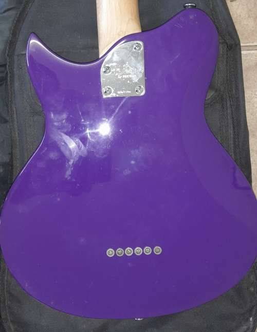 Hannah Montana Disney Secrets Star Electric Guitar By Washburn Purple ¾ Scale (QC0128)