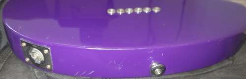 Hannah Montana Disney Secrets Star Electric Guitar By Washburn Purple ¾ Scale (QC0128)