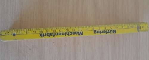 Wooden 2m Folding Ruler
