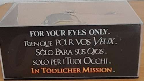 James Bond 007 Citroen 2 Cv Model Car (QC0223)