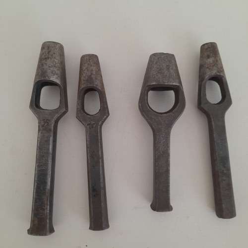 4 of Boker Leather Hole Punches -3/8 , 1/2 ,7/16, 5/8 (QC0324)