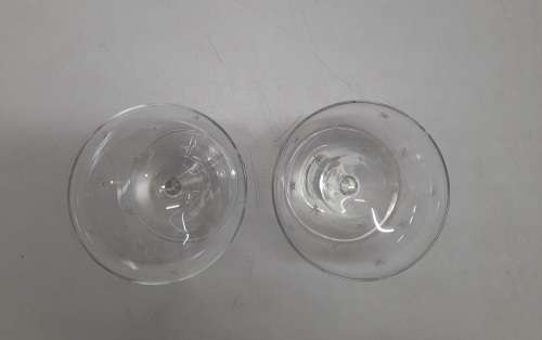 Starburst Champagne Or Wine Glasses - Set Of Two