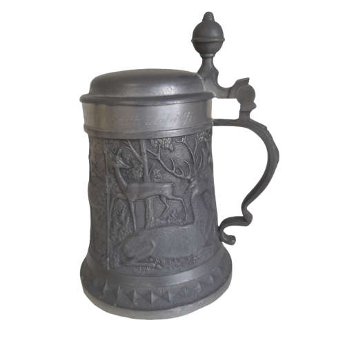 Pewter Beer Stein