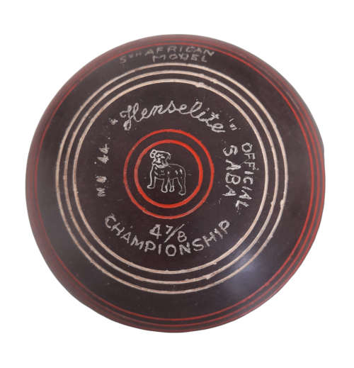 Henselite Championship Super-Grip Size 4 7/8 Bowls