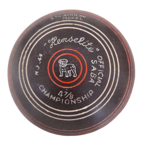 Henselite Championship Super-Grip Size 4 7/8 Bowls