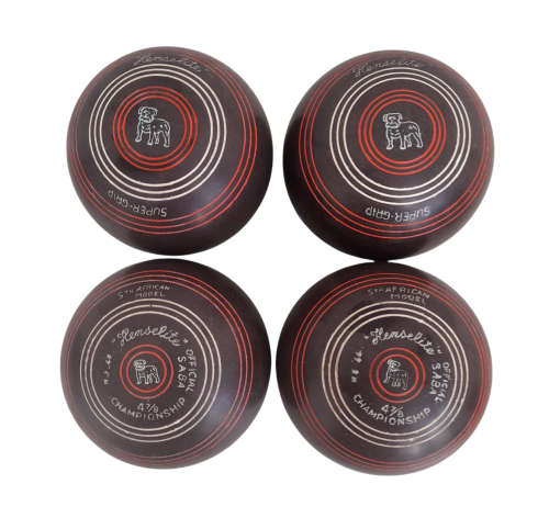 Henselite Championship Super-Grip Size 4 7/8 Bowls