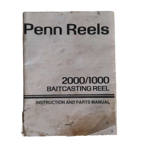 Vintage Penn Jigmaster 500 Reel