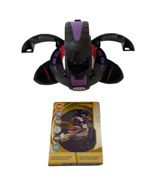 Bakugan Large Black Alpha Percival Darkus 640G (QC0715)