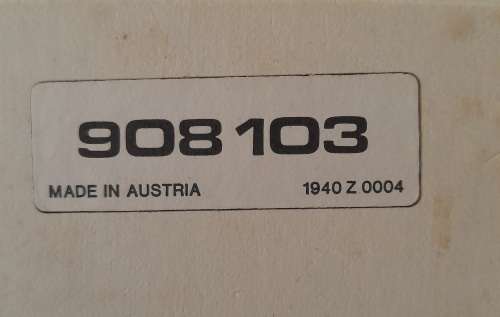 VINTAGE EUMIG MICROPHONES. 908103 Made in Austria