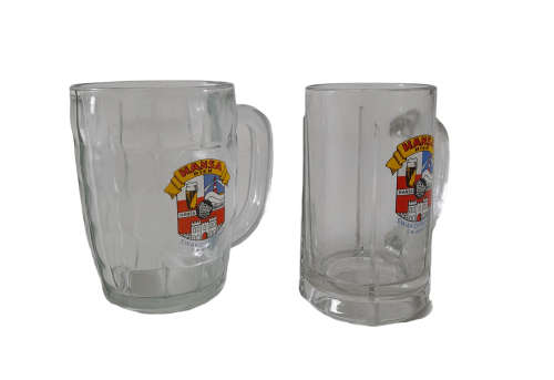 Hansa Bier Swakopmund Beer Mugs x 2
