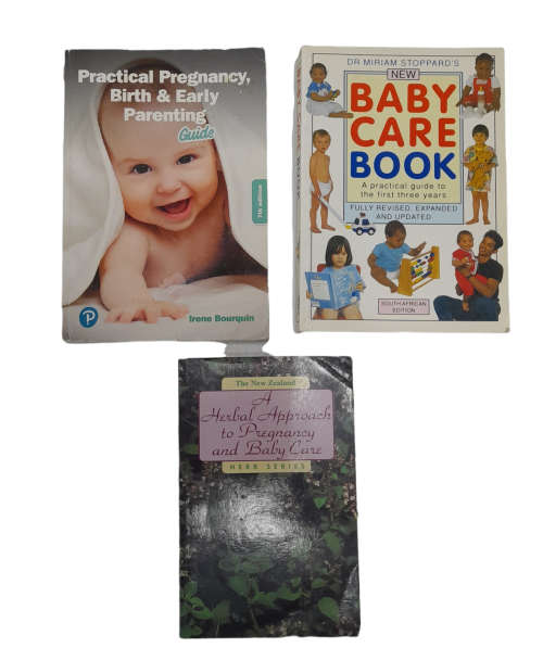 Pregancy and baby parenting books x 7