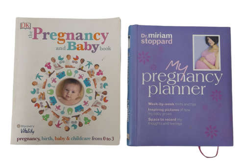 Pregancy and baby parenting books x 7