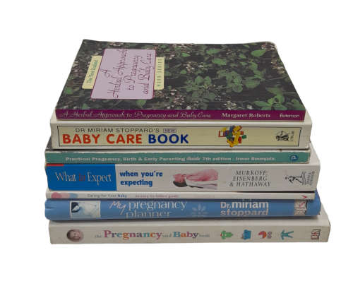 Pregancy and baby parenting books x 7