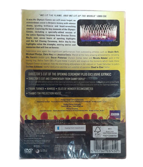 London 2012 Olympic Games DVD Set - Sealed