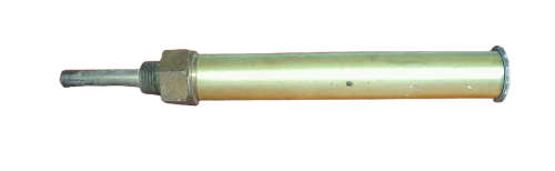 Vintage Brass Thermometer by G.H. Zeal