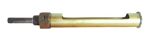 Vintage Brass Thermometer by G.H. Zeal