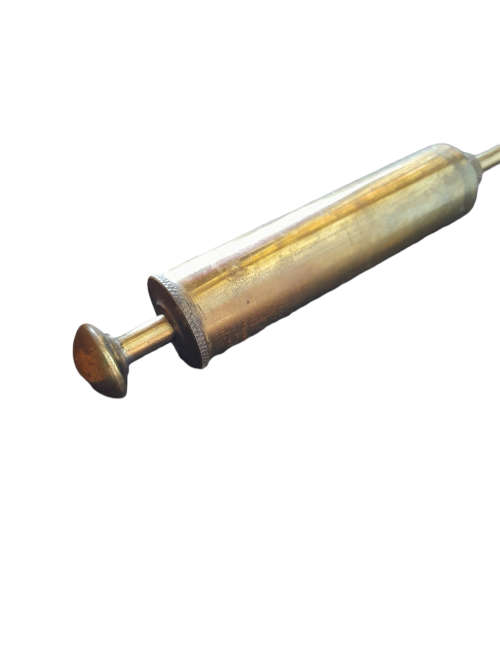Vintage Brass Syringe Oiler