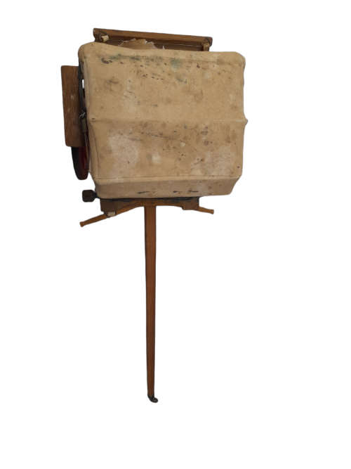 Vintage Handmade Wooden Ox Wagon  