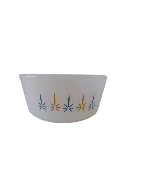 Anchor Hocking Fire-King Custard Bowl, Candle Glow  