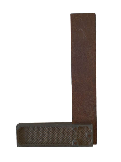 Vintage Rusty Try Square Made In England  
