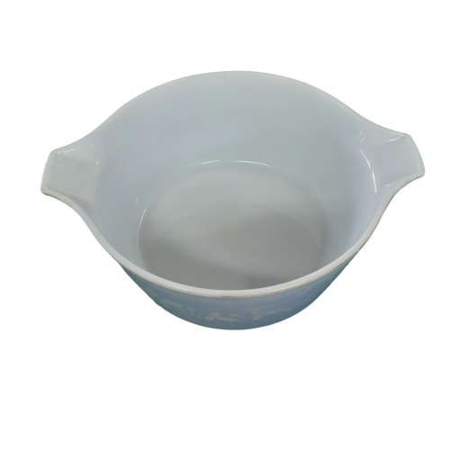 JAJ Pyrex Blue Cinderella Glass Mixing Bowl