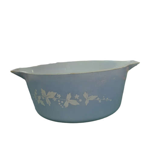 JAJ Pyrex Blue Cinderella Glass Mixing Bowl