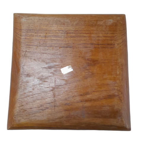 Vintage  Divided Teak Serving Tray