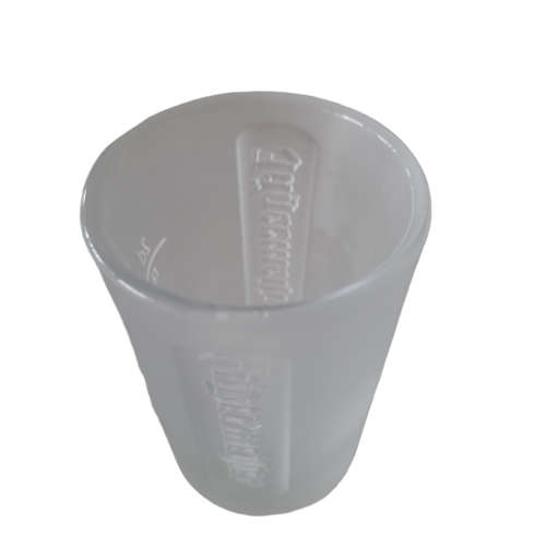 4 x Frosted Jagermeister Shot Glasses