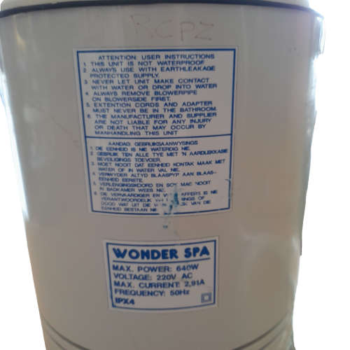 Wonderspa Ozone Spa IPX4