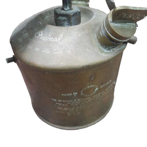 Vintage Max Sievert Brass Paraffin Blow Torch