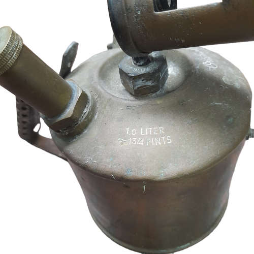 Vintage Max Sievert Brass Paraffin Blow Torch