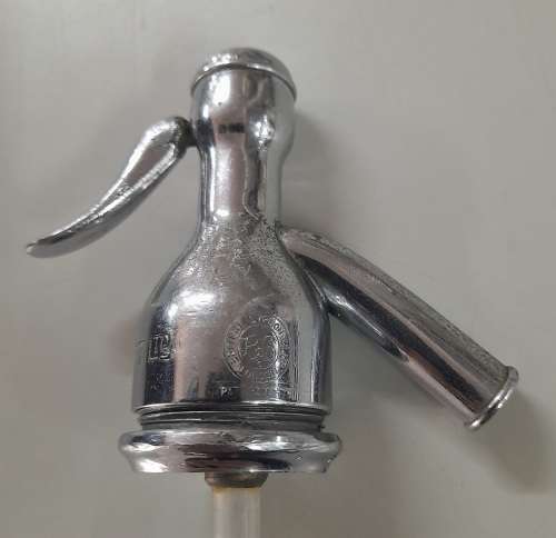 Goldberg & Zeffertt Soda Syphon Chrome Top ONLY