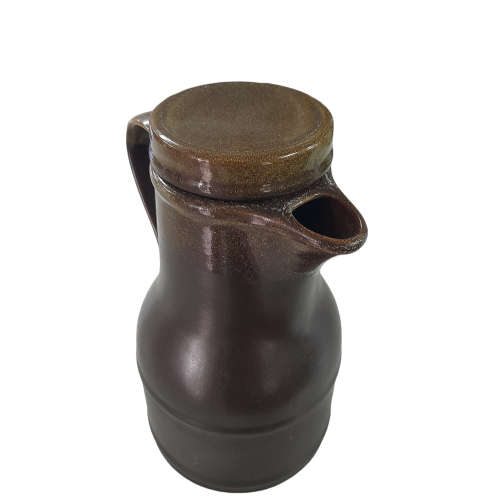 Vintage Kiln Craft Brown Coffee Pot